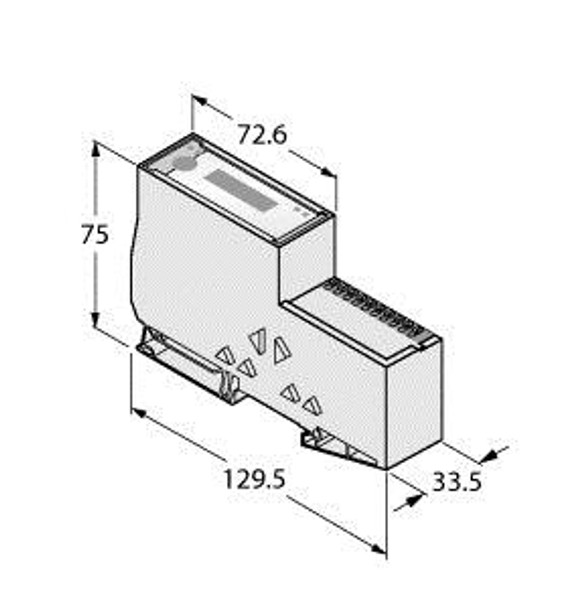 Turck Bl20-E-Gw-Co Gateway for the BL20 I/O System, Interface for CANopen