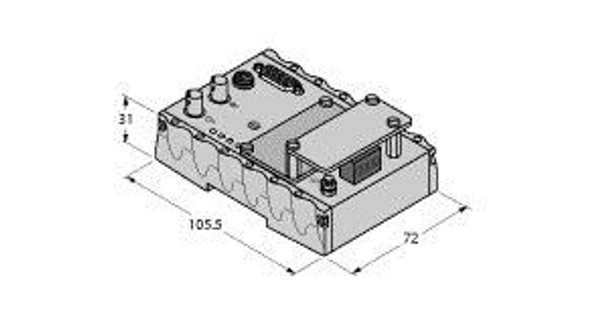 Turck Oc11Ex/2G.2 excom I/O System, PROFIBUS-DP fiber-optic coupler for zone 1, PTB 05 ATEX 2051 X