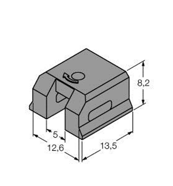 Turck Kldt-Unt5 Accessories, Mounting Bracket, For Dovetail Groove Cylinders