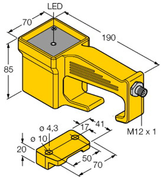 Turck Ht-Ident-H1147 Read/write Head, BL ident