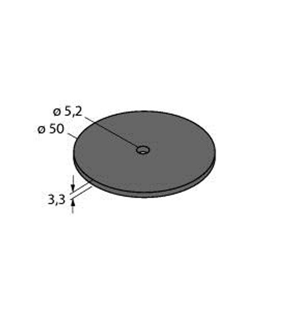 Turck Tw865-868-R50-B138 Tag, UHF, BL ident