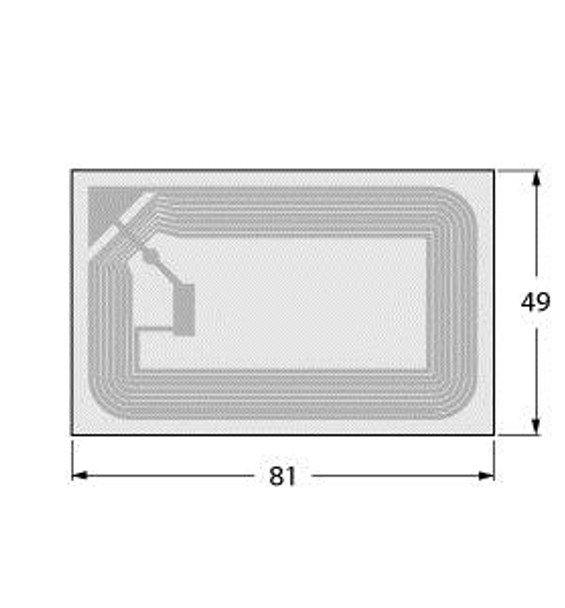 Turck Tw-L81-49-P-B128 100Pcs Tag, HF, BL ident