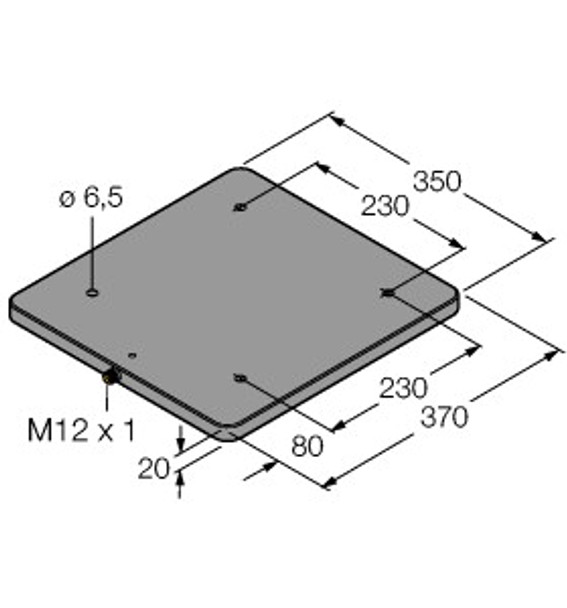 Turck Tnslr-Q350-H1147 Read/write Head, BL ident