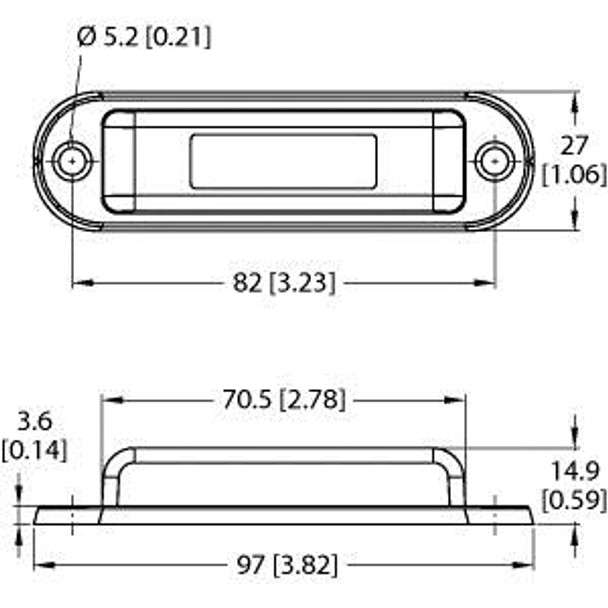 Turck Tw860-960-Q27L97-M-B112 Tag, UHF, BL ident