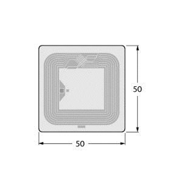 Turck Tw-L50-50-P-B128 100Pcs Tag, HF, BL ident