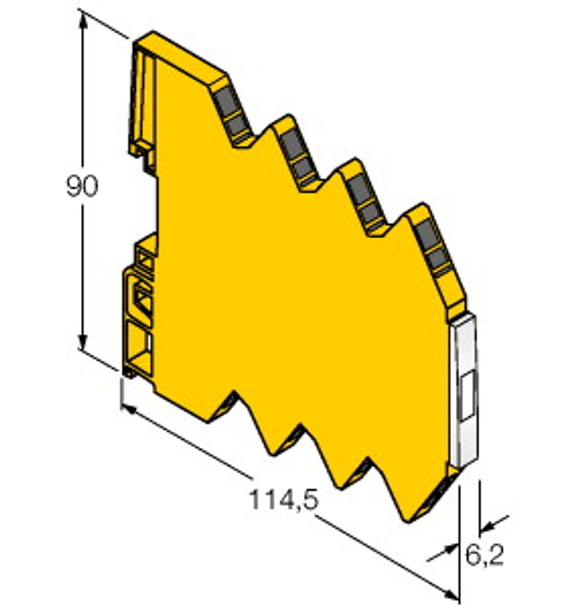 Turck Ims-Ai-Uni/24V Analog signal isolator, 1-channel