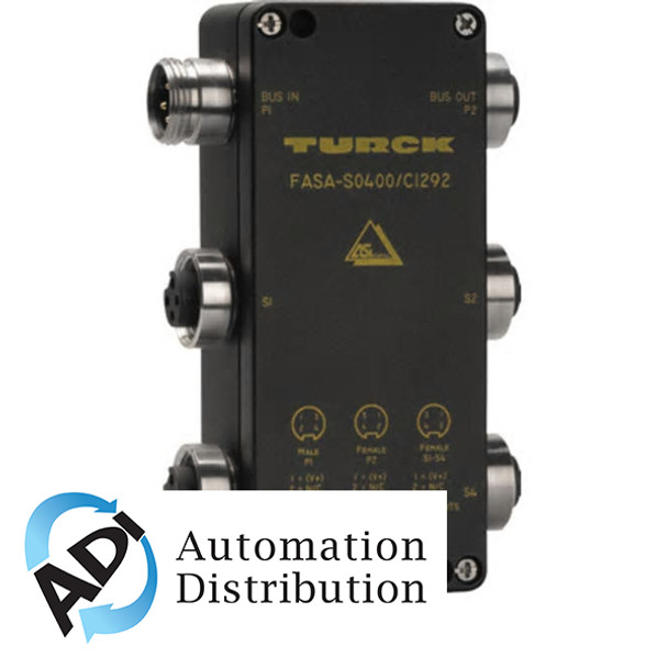 Turck Fas4-S0400/C1292 I/O Module for AS-interface F2027