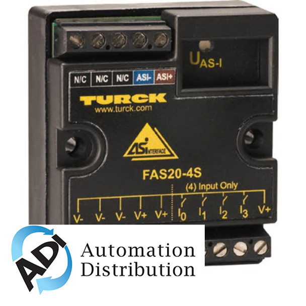 Turck Fas20-4S I/O Module for AS Interface F2042