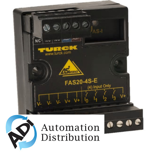 Turck Fas20-4S-E I/O Module for AS-interface F2043