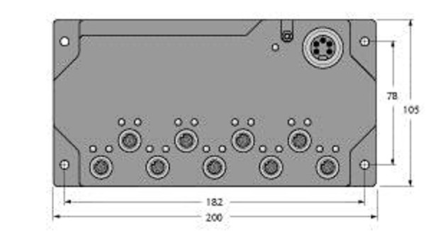 Turck Se-44X-E924 Industrial Ethernet, Unmanaged Switch