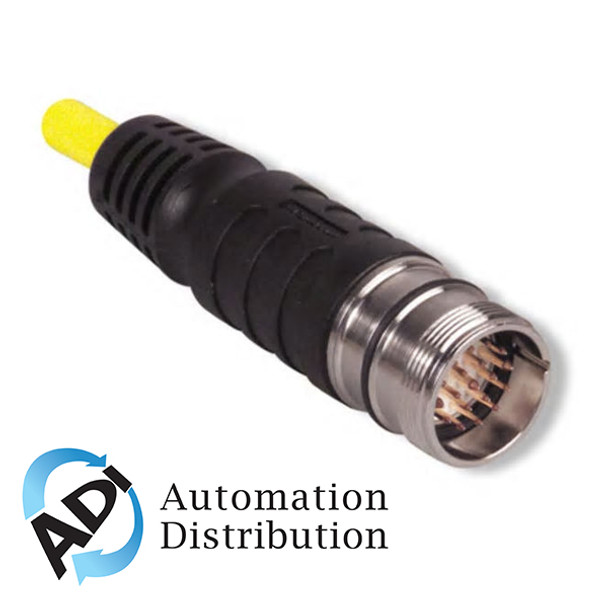 Turck Cssm 19-15-0.5/S90 Single-ended Cordset, Straight Male Connector 777000142