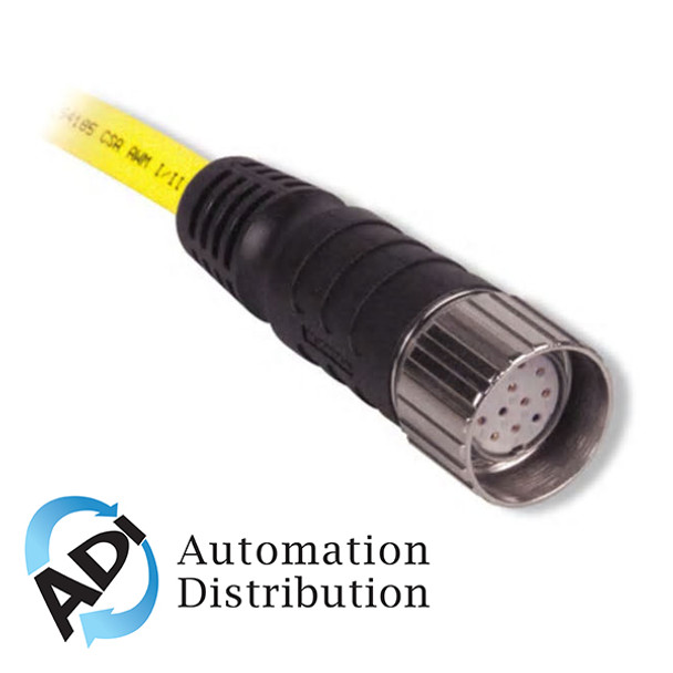 Turck Cswm Ckm 12-11-6.5 Double-ended Cordset, Right angle Male Connector to Straight Female Connector 777001708