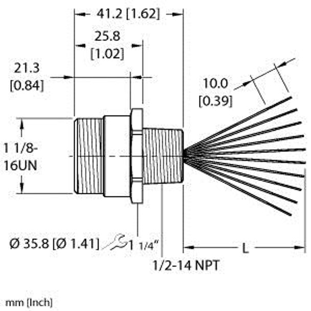 Turck Rsf 106-0.3M/14.5/Npt