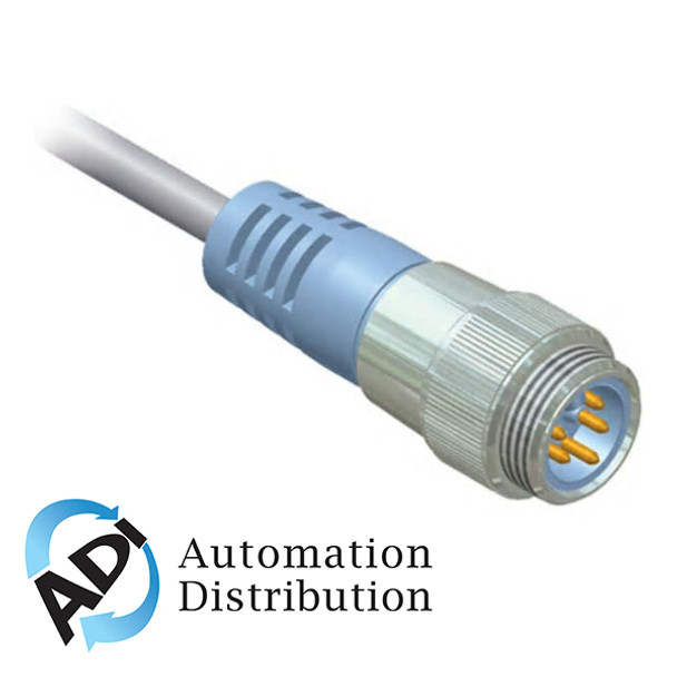 Turck Rsm 572-10M Single-ended Cordset, Straight Male Connector 777005301