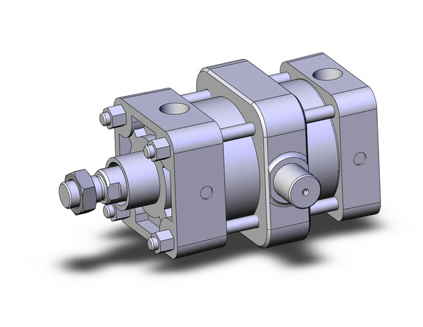 SMC NCDA1T325-0200 Cylinder, Nca1, Tie Rod