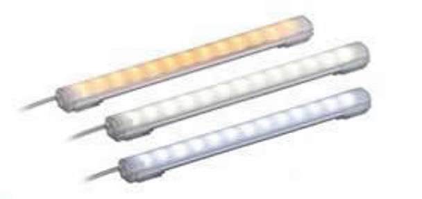 Patlite CLA12S-24A-CD-30 Industrial LED Light Strip- 1200mm long, Daylight White with 3m cable