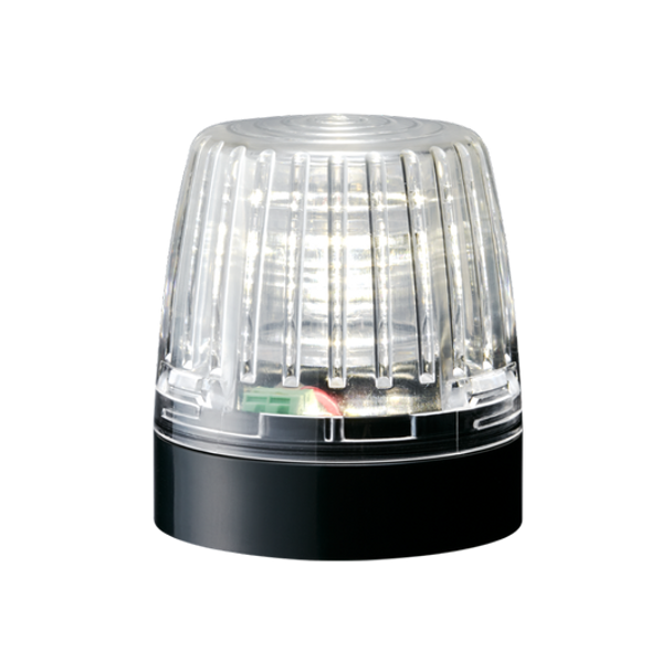 Patlite NE-24A-C Continuous LED indicator light; Black base. Clear