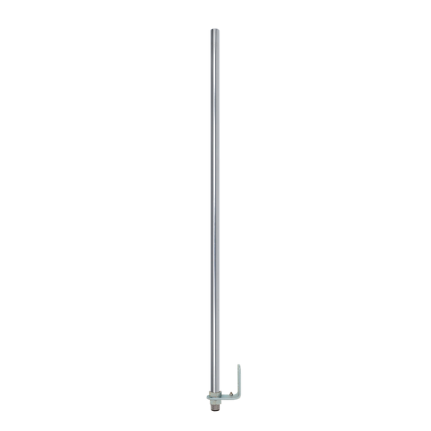 Patlite 22POLE-1000 1,000mm long steel pole with 22mm thread