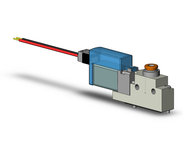 SMC VQZ115-3L1-N3 3 port base mounted solenoid valve