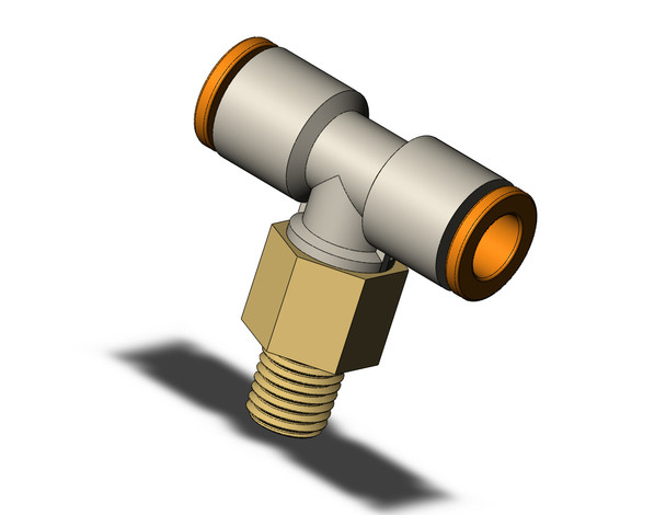 SMC KQ2T07-33A Fitting, Branch Tee