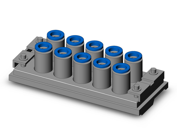 <h2>KDM, Rectangular Multi-Connector</h2><p><h3>Rectangular multi-connector series KDM has substantial reduction in mounting space in comparison with a model requiring many union joints for panels and partitions, this model needs only a small space. KDM is suitable for use with positive pressure and vacuum. It is possible to create a multi-connector with mixed tube sizes.<br>- </h3>- Rectangular multi-connector<br>- Connecting tubing: 10, 20<br>- Substantial reduction in mounting space<br>- One-touch connection/disconnection of tubing<br>- <p><a href="https://content2.smcetech.com/pdf/KDM.pdf" target="_blank">Series Catalog</a>