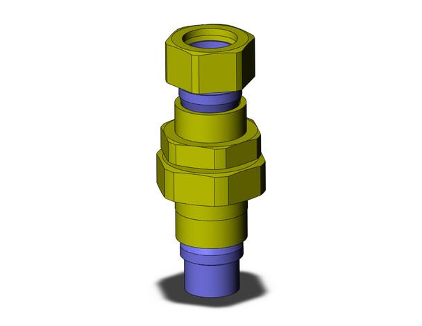 <h2>KF, Insert Fitting</h2><p><h3>KF insert fittings are suitable for use with nylon, soft nylon and polyurethane types of tubing. The insert mechanism provides reliable retaining force on both sides of the tube (inside and outside). The KF series can used for a wide range of pressures from vacuum up to a pressure of 1.0MPa.<br>- </h3>- Suitable for use with nylon, soft nylon and urethane tubing<br>- Large retaining force<br>- Low tightening torque<br>- Wide range of pressures from vacuum up to 1.0MPa<br>- This product is not intended for use in potable water systems<br>- <p><a href="https://content2.smcetech.com/pdf/KF.pdf" target="_blank">Series Catalog</a>