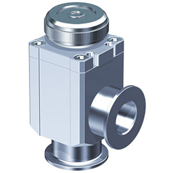 SMC XLH-25H5 High Vacuum Manual Angle Valve