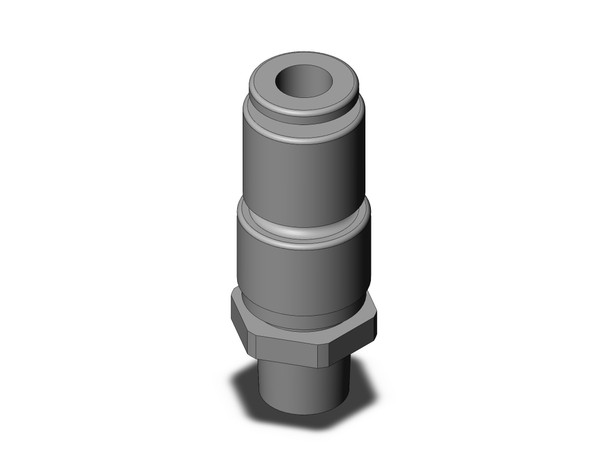 <h2>KS, Rotary One-touch Fitting, Metric</h2><p><h3>Rotary one-touch fitting series KS comes with a ball race bearing for oscillating or rotating applications. KS series comes in 5 tube sizes ranging from 4 to 12mm. One-touch collet includes anti tube rotation mechanism. KS is suitable for copper free applications.</h3>- Rotary, One-touch fitting (standard)<br>- Metric threads<br>- Tube OD:   4,  6,  8,  10,  12<br>- Maximum operating pressure:  1.0 MPa<br>- Ambient   fluid temperature: -5 to 60 C<br>- This product is not intended for use in potable water systems<br>- <p><a href="https://content2.smcetech.com/pdf/KS_KX.pdf" target="_blank">Series Catalog</a>