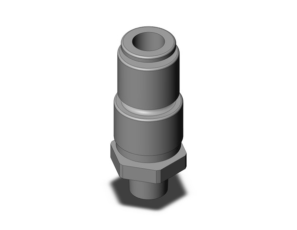 <h2>KS, Rotary One-touch Fitting, Metric</h2><p><h3>Rotary one-touch fitting series KS comes with a ball race bearing for oscillating or rotating applications. KS series comes in 5 tube sizes ranging from 4 to 12mm. One-touch collet includes anti tube rotation mechanism. KS is suitable for copper free applications.</h3>- Rotary, One-touch fitting (standard)<br>- Metric threads<br>- Tube OD:   4,  6,  8,  10,  12<br>- Maximum operating pressure:  1.0 MPa<br>- Ambient   fluid temperature: -5 to 60 C<br>- This product is not intended for use in potable water systems<br>- <p><a href="https://content2.smcetech.com/pdf/KS_KX.pdf" target="_blank">Series Catalog</a>