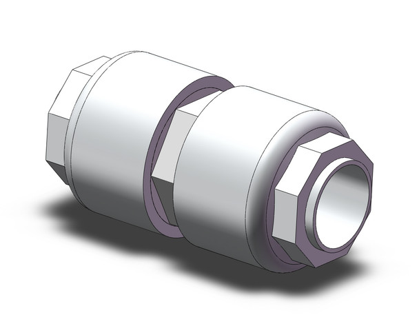 SMC LQ1U6A fitting, high purity, union