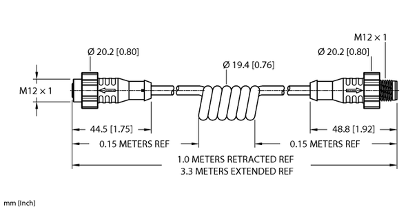 Turck EKRT-ESRT-A4.400-GU2K.SP-3.3 ID# 200008474