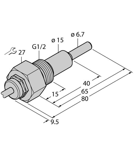 Turck FCS-G1/2A4-NA/AL065 ID# 6870340