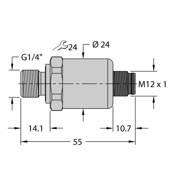 Turck PT1R-1004-IOL-H1141 ID# 100017804