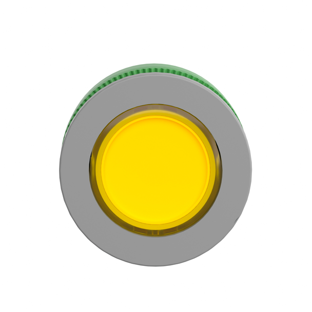 Schneider Electric ZB5FW383C0 Flsmntd Illum. Push But. Yellow- Cap