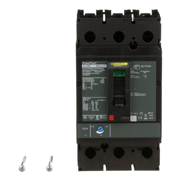 Schneider Electric JJL36175 Molded Case Circuit Breaker 600V 175A