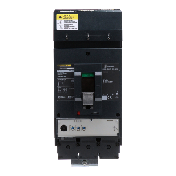 Schneider Electric LGA36600U31X Molded Case Circuit Breaker 600V 600A