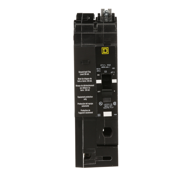Schneider Electric EDB14050EPD Miniature Circuit Breaker 277V 50A