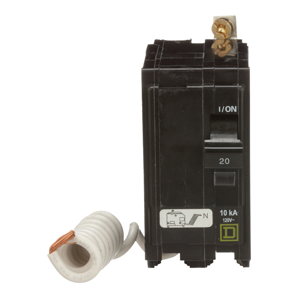 Schneider Electric QOB220SWN Miniature Circuit Breaker 120V 20A