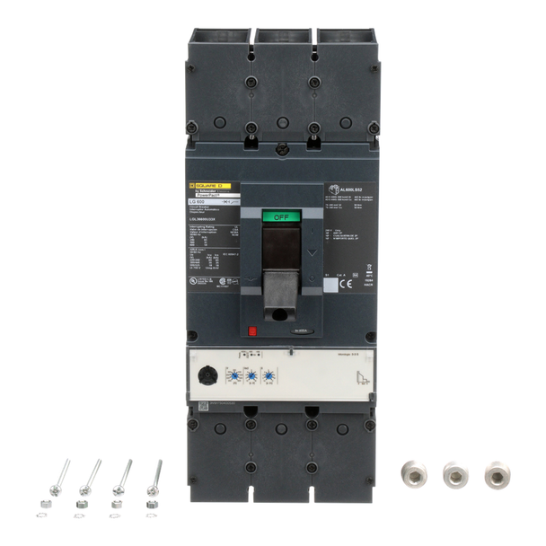 Schneider Electric LGL36600U33X Molded Case Circuit Breaker 600V 600A