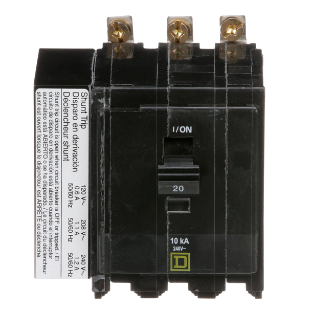 Schneider Electric QOB3201021 Miniature Circuit Breaker 240V 20A