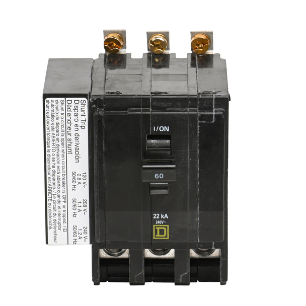 Schneider Electric QOB360VH1021 Miniature Circuit Breaker 240V 60A