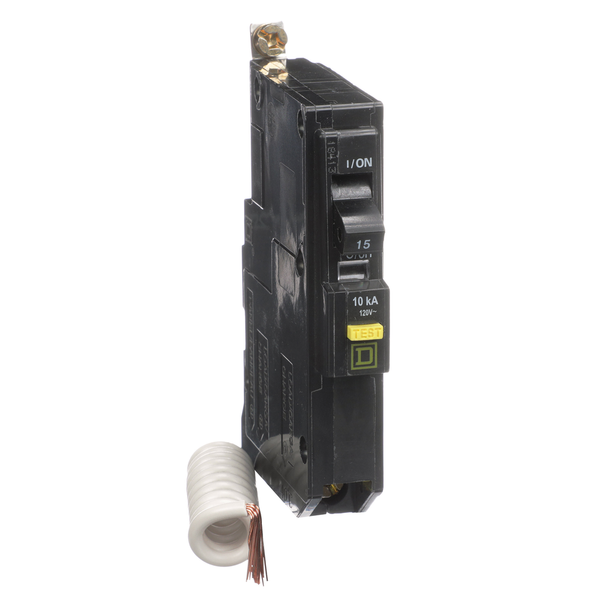 Schneider Electric QOB115GFI Miniature Circuit Breaker 120V 15A