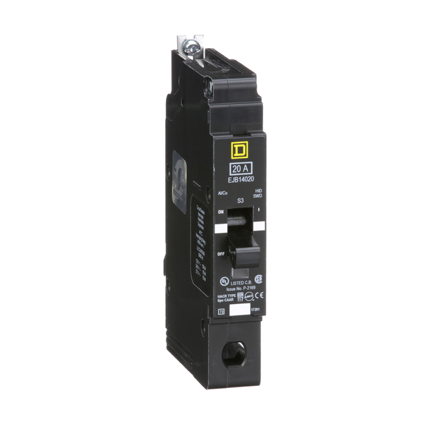 Schneider Electric EJB14020 Miniature Circuit Breaker 277V 20A