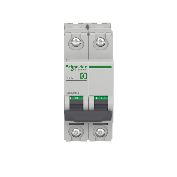 Schneider Electric M9F11225 Multi9 C60N 2P C 25A 10Ka 415V Mcb