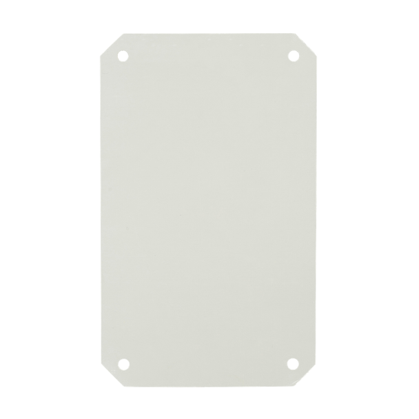 Schneider Electric NSYPMA3654G 7035 Insul. Pol Plate F 36X54 Pls