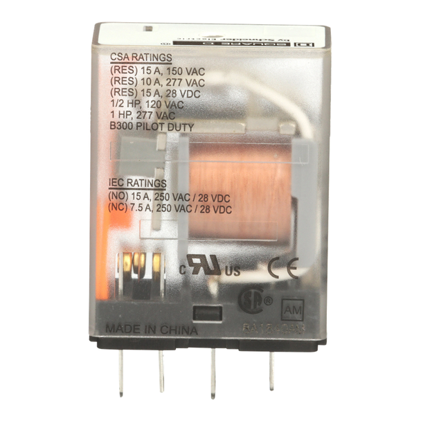 Schneider Electric 8501RSD41V53 Relay240Vac15Amptyper+Options