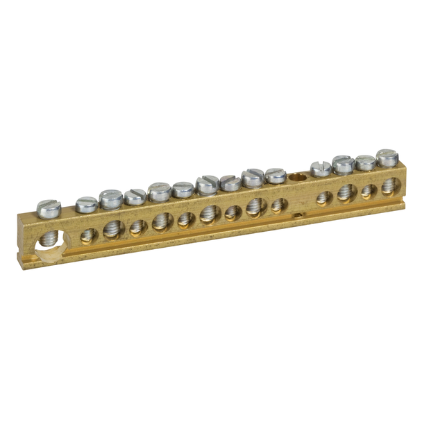 Schneider Electric 14965 Connection Strip 125A 14 Holes Pack of 20