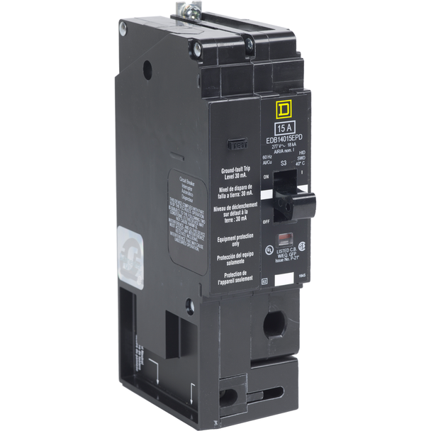 Schneider Electric EDB14030EPD Miniature Circuit Breaker 277V 30A