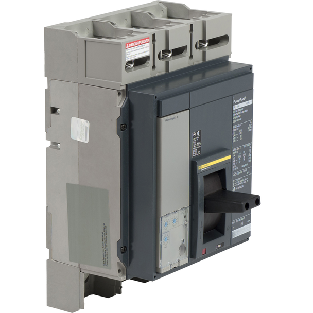 Schneider Electric PJM36000S80 Automatic Molded Case Switch 600V 800A