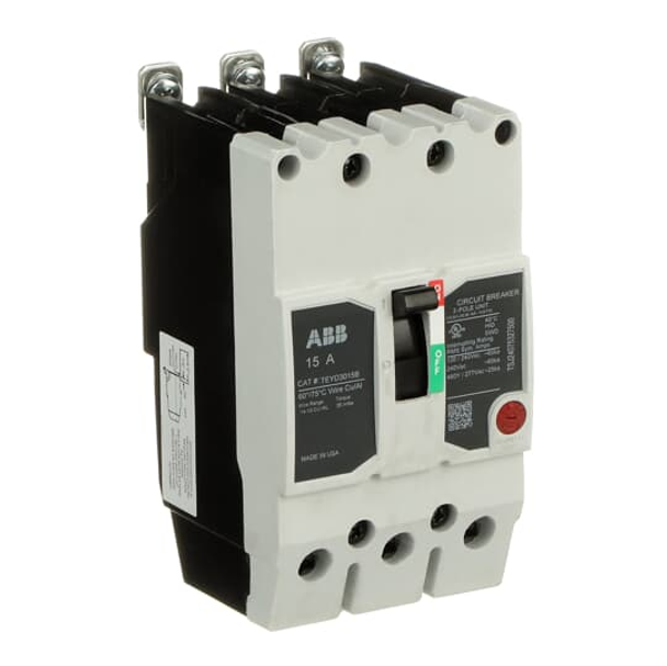 ABB TEYD3015B Teyx Circuit Breaker 3P 15A